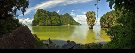 泰国詹姆斯庞德岛风光图片