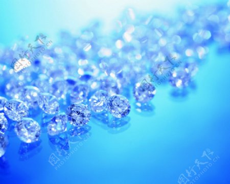 水晶钻石背景图片