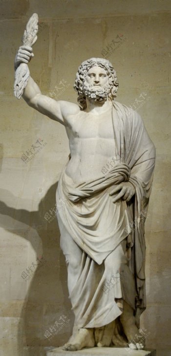 卢浮宫藏古罗马主神朱庇特图片