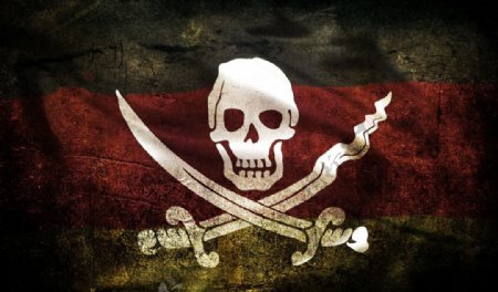 海盗旗帜图片