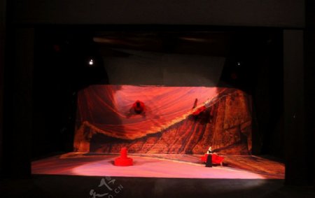 国家大剧院微型舞台模型图片