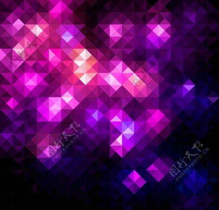 紫色菱格图片
