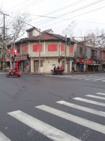 上海街景图片