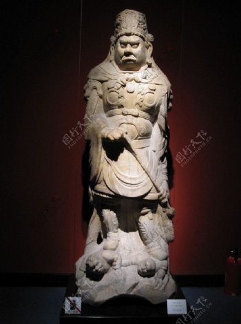 博物馆藏大力金刚菩萨菩萨雕塑图片
