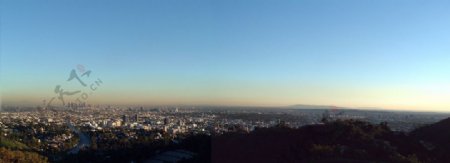 洛杉矶全景图片