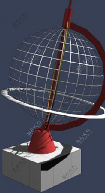 地球仪模型图片
