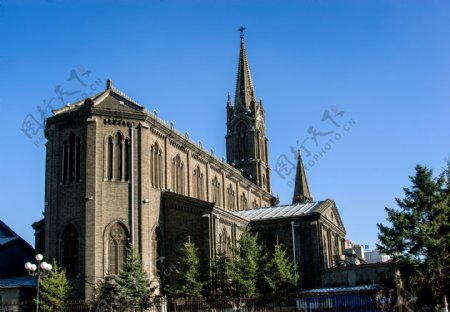 吉林天主教堂图片