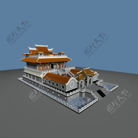中式别墅图片