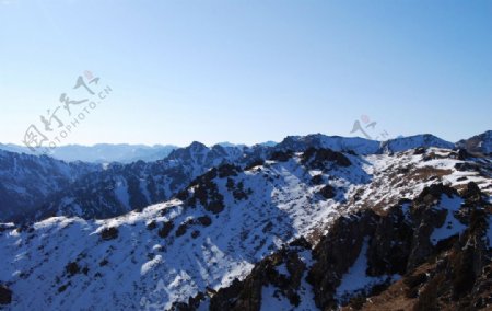 大雪山图片