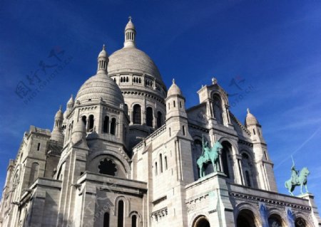 巴黎圣心大教堂图片