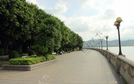 潮州滨江长廊图片
