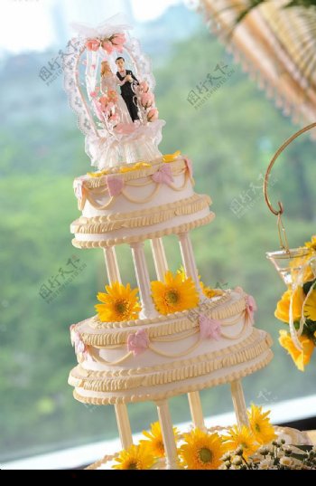 婚宴蛋糕图片