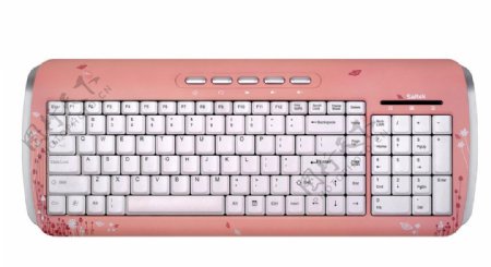 粉色系列键盘图片
