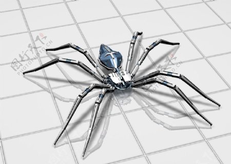 3dmax钢化蜘蛛图片