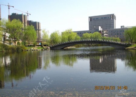 河海大学东湖静思桥图片
