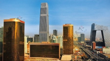 北京高楼建筑群图片