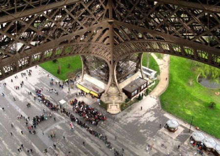 欧洲巴黎旅游艾菲尔铁塔非高清图片