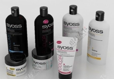 Syoss专业美发护发品洗发套装系列模型图片