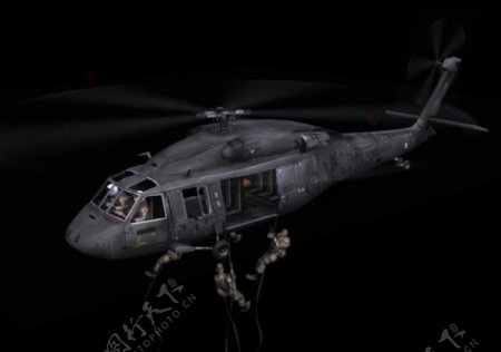 NH90武装直升机模型图片