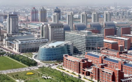 天津开发区航拍图片