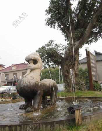 水景石雕图片