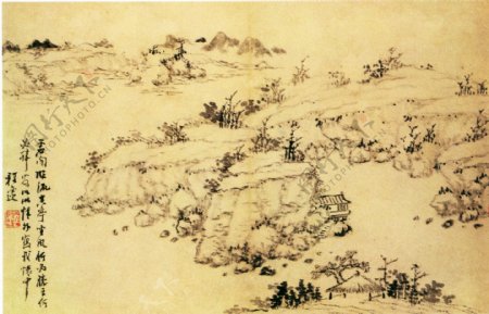 中国名画山水9图片