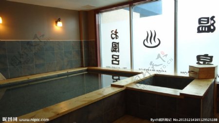 小型日本温泉馆图片