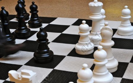 国际象棋对抗赛图片