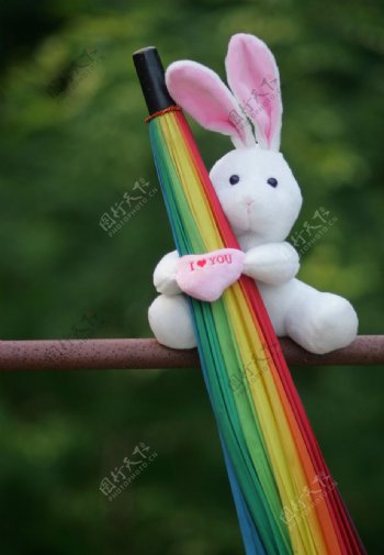 彩虹兔图片