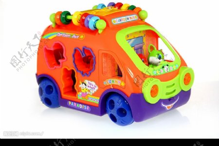 儿童玩具卡车彩色图片
