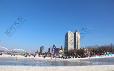 哈尔滨冬季图片