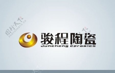 骏程陶瓷LOGO图片