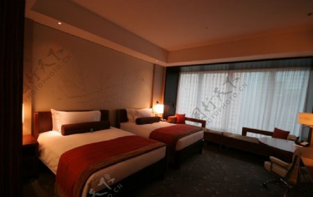 日本酒店客房图片