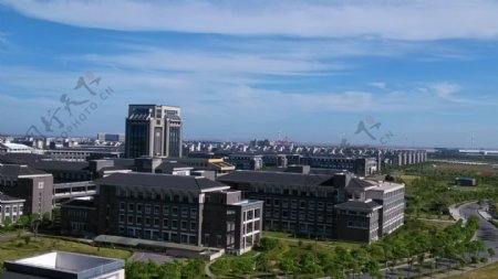 海洋大学午后全景图片