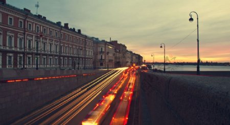 圣彼得堡黄昏图片