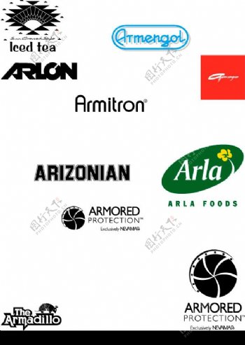 ariarm开头logo标志图片
