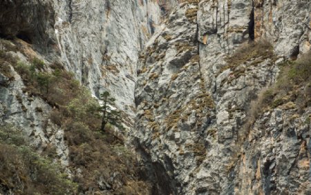 扎尕那山石峡谷图片