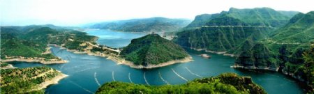 黄河三峡图图片