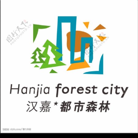 汉嘉都市森林图片