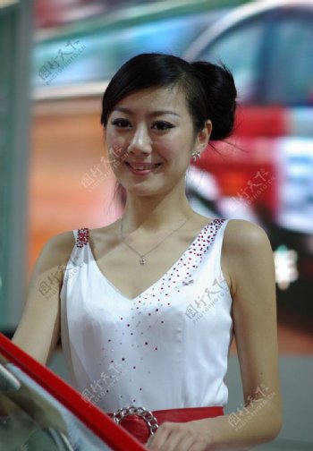 2008广州车展模特图片