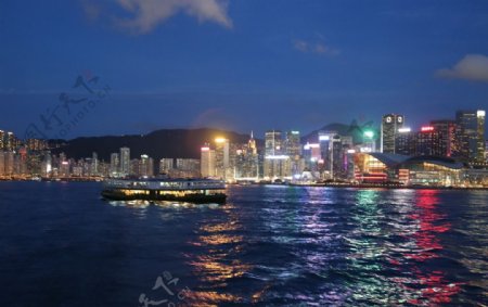 维多利亚港香港图片