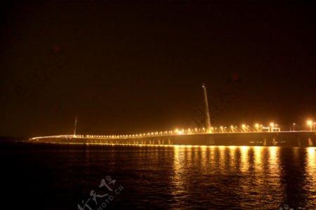 深圳湾跨海大桥图片