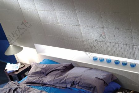 卧室空间瓷砖应用铺贴图图片