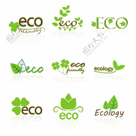 ECO环保图标图片