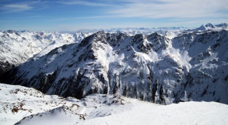 雪山图片