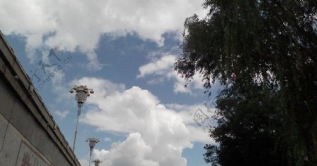 蓝天白云云层图片
