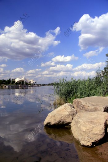唐山南湖风景图片