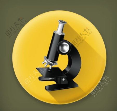 显微镜ICON图标图片