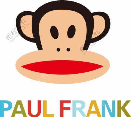 PaulFrank大嘴猴矢量logo图片