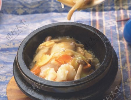 石锅青菜图片